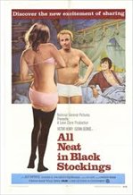 All Neat in Black Stockings